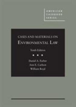 Hardcover Cases and Materials on Environmental Law Book