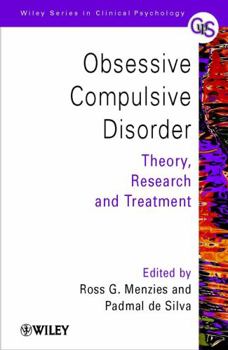 Paperback Obsessive-Compulsive Disorder: Theory, Research and Treatment Book
