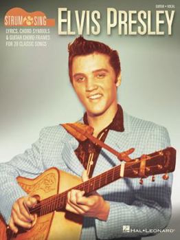 Paperback Elvis Presley - Strum & Sing Guitar Book