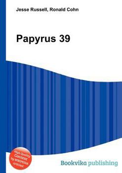 Paperback Papyrus 39 Book