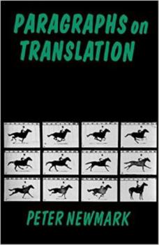 Paperback Paragraphs on Translation Book