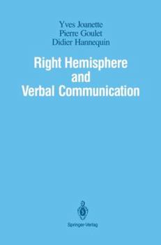 Paperback Right Hemisphere and Verbal Communication Book