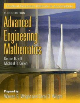 Paperback Student Solutions to Accompany Advanced Engineering Mathematics Third Edition Book