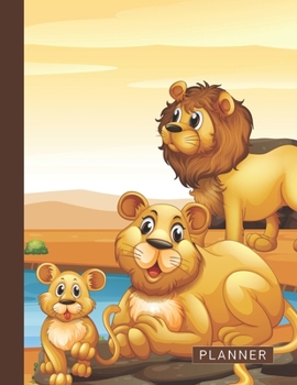 Planner: Wild Safari Animals 2 Year Weekly Planning Organizer | 2020 - 2021 | January 20 - December 21 | Writing Notebook | Productive Datebook ... | Plan Days, Set Goals & Get Stuff Done