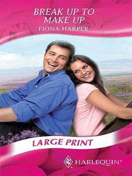 Hardcover Break Up to Make Up [Large Print] Book