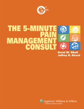 Hardcover The 5-Minute Pain Management Consult Book