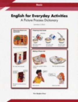 Hardcover English for Everyday Activities: A Picture Process Dictionary Book