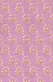 Paperback Dot Grid Journal Notebook: Golden Bee Kraft Paper Style Pattern - Bullet Planner Book - Dotted Grid - 5.5 X 8.5" 120 Pg - DIY Weekly Spread - Org Book