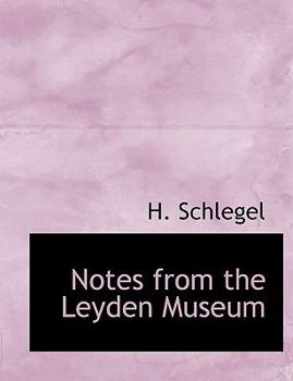Notes from the Leyden Museum