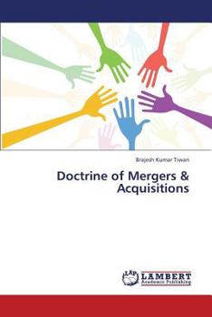 Paperback Doctrine of Mergers & Acquisitions Book