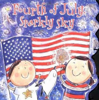 Board book Fourth of July, Sparkly Sky Book