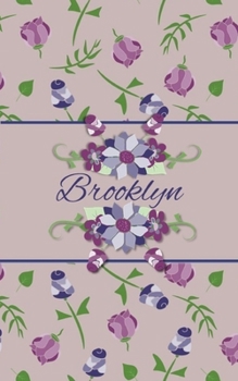 Paperback Brooklyn: Small Personalized Journal for Women and Girls Book