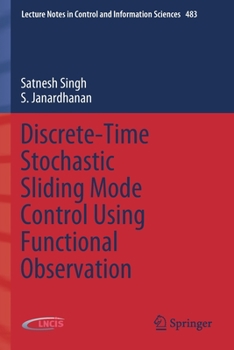 Paperback Discrete-Time Stochastic Sliding Mode Control Using Functional Observation Book