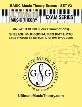Paperback Basic Music Theory Exams Set #2 Answer Book - Ultimate Music Theory Exam Series: Preparatory, Basic, Intermediate & Advanced Exams Set #1 & Set #2 - F Book
