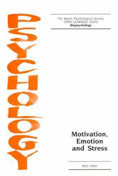Paperback Motivation, Emotion and Stress Book