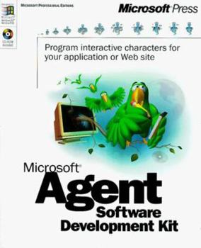 Paperback Microsoft Agent Software Development Kit (Microsoft Professional Editions) Book