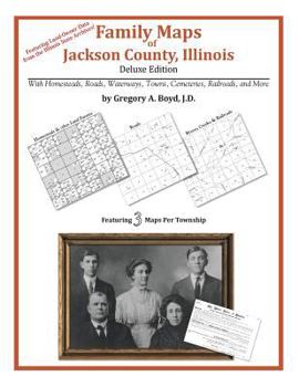 Paperback Family Maps of Jackson County, Illinois Book