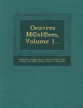 Paperback Oeuvres M(c)El Ees, Volume 1... [French] Book