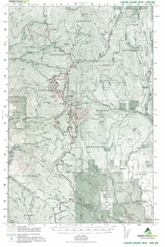 Map Loup Loup, Wa No. 85 Book