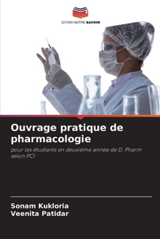 Paperback Ouvrage pratique de pharmacologie [French] Book