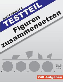 Paperback MedAT-H/MedAT-Z: Testteil Figuren zusammensetzen [German] Book