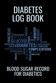 Diabetes Log Book: Blood Sugar Record For Diabetics: 2 Years Weekly Daily Glucose Tracker Logbook