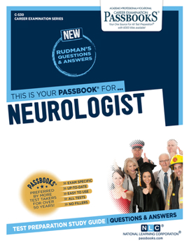 Paperback Neurologist (C-530): Passbooks Study Guide Volume 530 Book