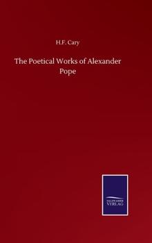 Hardcover The Poetical Works of Alexander Pope Book