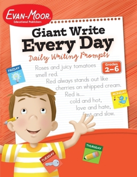 Paperback Giant Write Every Day: Daily Writing Prompts, Grade 2 - 6 Teacher Resource Book