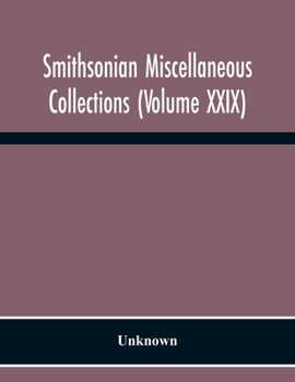 Paperback Smithsonian Miscellaneous Collections (Volume Xxix) Book
