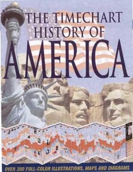 Hardcover The Timechart History of America Book