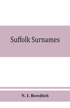 Paperback Suffolk surnames Book