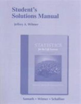 Paperback Student Solutions Manual for Statistics for the Life Sciences Book