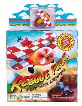 Hardcover Rescue Flight: A Sky Track Adventure (Motor Book) Book