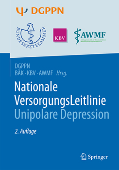 Paperback S3-Leitlinie/Nationale Versorgungsleitlinie Unipolare Depression [German] Book