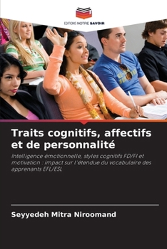 Paperback Traits cognitifs, affectifs et de personnalité [French] Book