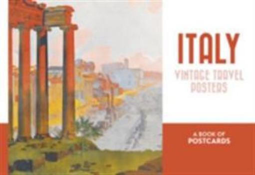 Paperback Italy: Vintage Travel Posters Book of Postcards Book