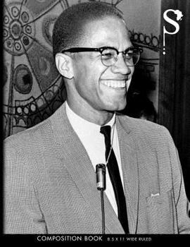 Paperback Sacred Struggle? No. 17 - Malcolm Shabazz (X) Composition Book Wide Ruled Book