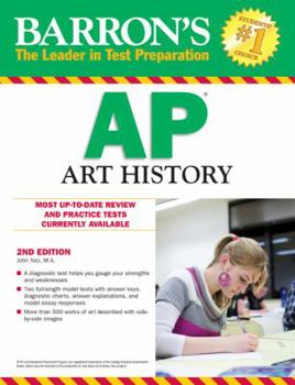 Paperback Barron's AP Art History Book