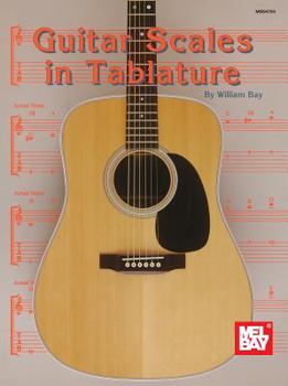 Paperback Guitar Scales in Tablature Book