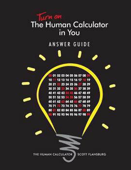 Paperback Turn on The Human Calculator in You Answer Guide: The Human Calculator Answer Guide Book