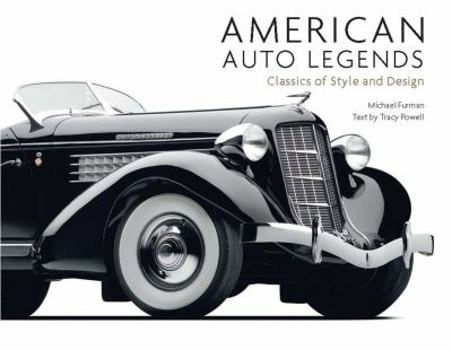 Hardcover American Auto Legends: Classics of Style and Design Book