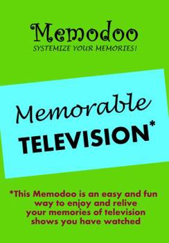 Paperback Memodoo Memorable Television Book