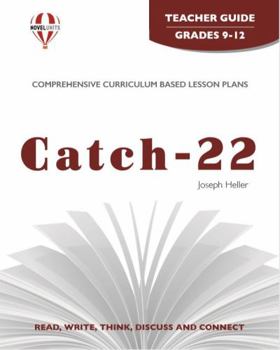 Paperback Catch 22 - Teacher Guide by Novel Units Book