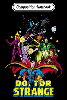 Composition Notebook: Marvel Doctor Strange Classic Comic Scene Graphic  Journal/Notebook Blank Lined Ruled 6x9 100 Pages
