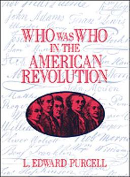 Hardcover Who Was Who in the American Revolution Book