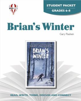 Paperback Brian's Winter - Student Packet by Novel Units Book