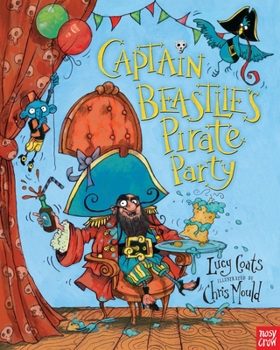 Hardcover Captain Beastlie's Pirate Party Book