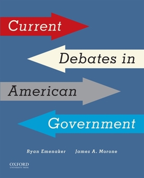 Paperback Current Debates in American Government Book