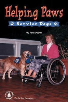 Library Binding Helping Paws: Service Dogs Book